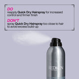 Redken Quick Dry 18 Hairspray 400ml